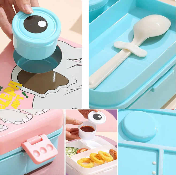 Carnival Bento Lunch Box, Double Layer Lunch Box, Leak Proof Bento Lunch Box Carnival Bento Lunch Box, Double Layer Lunch Box, Leak Proof Bento Lunch Box